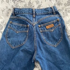 Vintage 1970's 80's GITANO High Rise
Straight Jeans Size 23/24